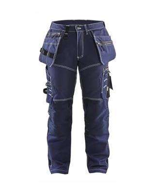 Blåkläder Werkbroek met stretch 17901370 | Zwart/Zwart | Maat D88 - 7330509869369