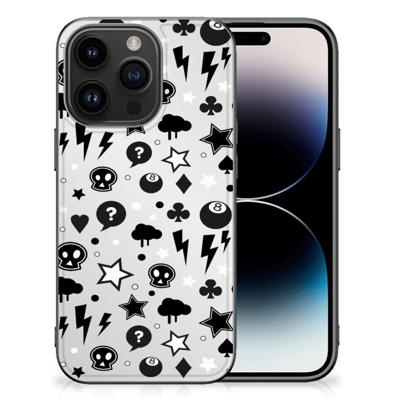 Telefoonhoesje iPhone 15 Pro Silver Punk Telefoonhoesje iPhone 15 Pro Silver Punk