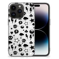 Telefoonhoesje iPhone 15 Pro Silver Punk - thumbnail