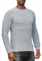 RustyNeal - Heren Trui - Grijs - Longsleeve - Modernfit - thumbnail