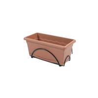 Hangende plantenbak Plastiken Terra cotta Plastic 24 cm 40 x 24 x 18 cm - thumbnail