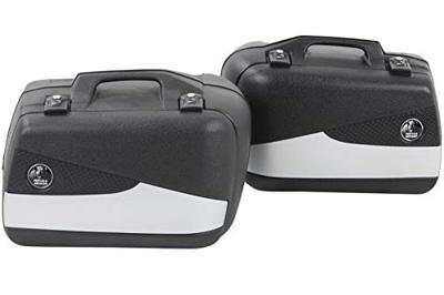 Hepco & Becker "junior flash" koffer cases hepco junior flash 40 l silver set