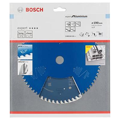 Bosch Professional Cirkelzaagblad EXPERT Aluminium | Ø 190 x 2,6 x 20mm 56T - 2608644101 Bosch Professional Cirkelzaagblad EXPERT Aluminium | Ø 190 x 2,6 x 20mm 56T - 2608644101