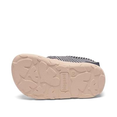 Blotevoetenschoenen voor kinderen BAREFOOT BASIC BISGAARD marineblauw, gestreept