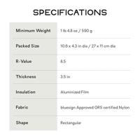 Nemo Tensor Extreme Conditions Long Wide Slaapmat Black/Birch Bud/Citron Long Wide - thumbnail