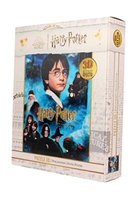 Harry Potter Jigsaw Puzzle with 3D-Effect Philosopher's Stone Poster (100 pieces)