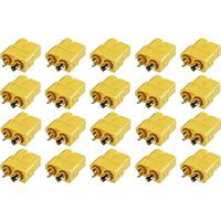 Reely 1399713 Accupack bus XT60 Verguld 20 stuk(s) - thumbnail