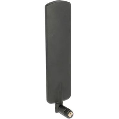 DELOCK LTE antenne SMA stekker 2 dBi omnidirectioneel draaibaar met kantelgewricht zwart