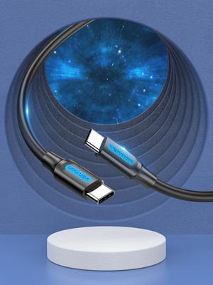 USB-kabel Vention COTBF Zwart 1 m