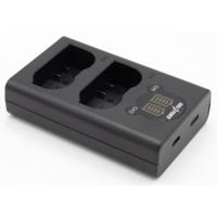 ChiliPower Nikon EN-EL15 / EN-EL15b / EN-EL15c dubbellader voor 2 camera accu's (tegelijk) - thumbnail