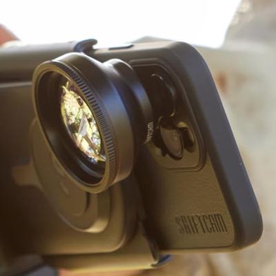 Shiftcam | LensUltra 75mm lange afstand macrolens - 10x vergroting, 70-100mm scherpstelafstand - Perfect voor close-up fotografie, verbluffende scherptediepte, fijne details, premium ontwerp