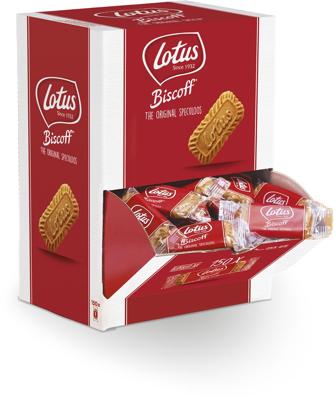 Koekjes Lotus Biscoff speculoos dispenser 150 stuks
