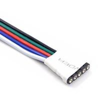Enzo RGBW Connector female 5 pins 15cm draad 4380060 - thumbnail