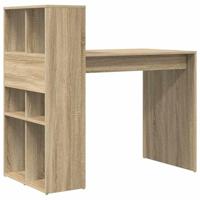 Bureau met plank Sonoma eiken 108 x 55 x 103.5 cm Bewerkt hout - thumbnail