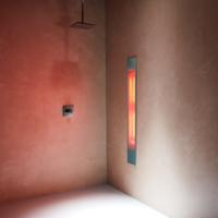 Sunshower Pure XL 2.0 Grey Infrarood Inbouwapparaat 19.9x123.8x10 cm Aluminium Grijs - thumbnail