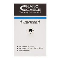 Nanocable 10.20.0304 - Ethernet netwerkkabel spoel, RJ45 Cat.5e UTP AWG24 R5, grijs, 305 mts - thumbnail