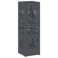 VidaXL Paraplu standaard antraciet 15,5 x 15,5 x 49 cm metaal - thumbnail