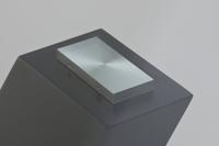 Hoofdtafel DKD Home Decor Hout 120 x 60 x 45 cm Gehard glas Hout MDF - thumbnail