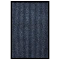 VidaXL Deurmat 80x120 cm gestreept blauw - thumbnail