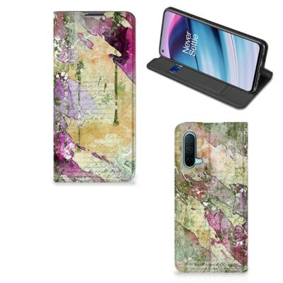 Bookcase OnePlus Nord CE 5G Letter Painting Bookcase OnePlus Nord CE 5G Letter Painting