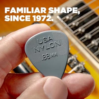 Dunlop Nylon Standard 1.00mm 12-pack plectrumset zwart - thumbnail