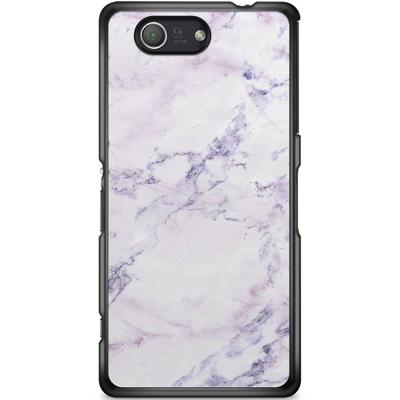 Sony Xperia Z3 Compact hoesje - Parelmoer marmer Sony Xperia Z3 Compact hoesje - Parelmoer marmer