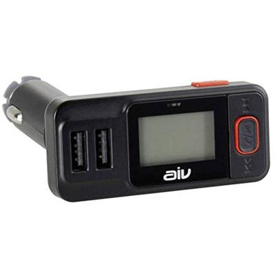 AIV 530414 147279 FMT-719 BT-RDS FM-zender incl. handsfree-functie, met afstandsbediening, zwart