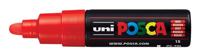 Paintmarker uni posca pc7m b rood | 6 stuks - thumbnail