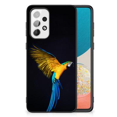 Samsung Galaxy A73 Dierenprint Telefoonhoesje Papegaai Samsung Galaxy A73 Dierenprint Telefoonhoesje Papegaai