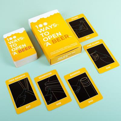 100 Ways To Open A Beer kaarten 100 Ways To Open A Beer kaarten