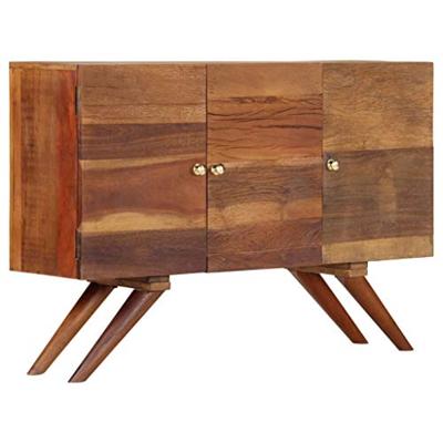 Dressoir 110x30x75 cm massief gerecycled hout bruin