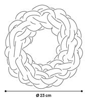 Honden waterspeeltje Water Ring, blauw, Maat: L - thumbnail