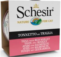 Schesir Cat in Gelatina Adult 85 gr Tonijn met zeeas - thumbnail