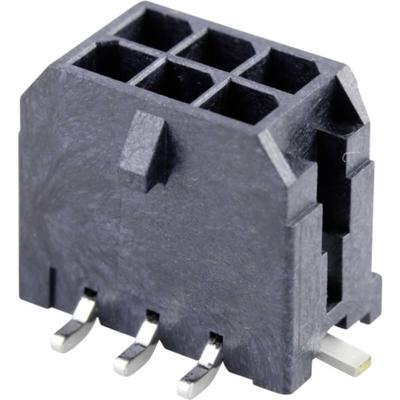 Molex 430450619 Male header, inbouw (standaard) Totaal aantal polen: 6 Rastermaat: 3 mm Inhoud: 1 stuk(s) Tape on Full reel Molex 430450619 Male header, inbouw (standaard) Totaal aantal polen: 6 Rastermaat: 3 mm Inhoud: 1 stuk(s) Tape on Full reel