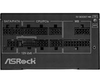 Asrock Phantom Gaming PG-1000G power supply unit 750 W 20+4 pin ATX ATX Zwart - thumbnail