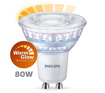 Philips LED Spot - 80 W - GU10 - Dimbaar warmwit licht