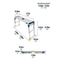 Werner Pro Platform AP2030 | Telescopisch Verstelbaar Werkbordes - 1299379023 - thumbnail