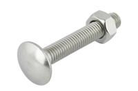 Slotbouten M10x100 mm prijs per stuk Gardenlux - Gardenlux - thumbnail
