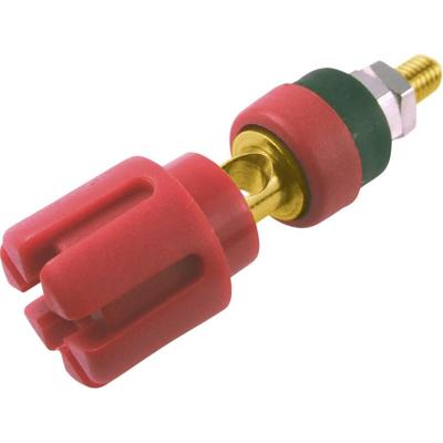 Cliff CL159721A Laboratoriumbus Stift-Ø: 4 mm Rood 1 stuk(s)