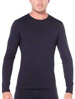 Icebreaker 200 Oasis LS Crewe Thermoshirt Heren Black L - thumbnail