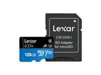 USB stick Lexar 633x Blauw Zwart 128 GB - thumbnail