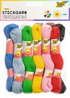 Borduurgaren folia 10 strengen 4m assorti - thumbnail