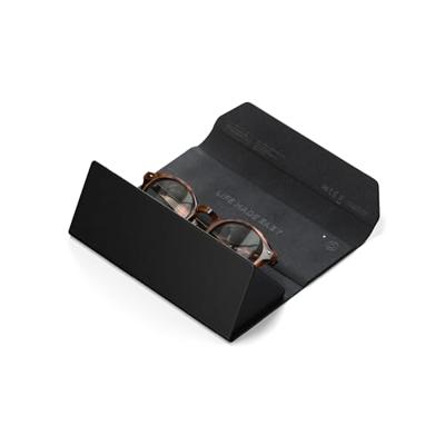 Satechi FindAll vegan-leather glasses case with Find My - Black