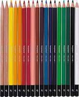 Tekenset bruynzeel blik 18 delen assorti | 12 stuks - thumbnail