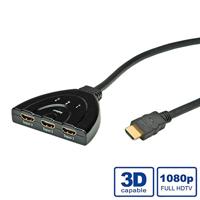 VALUE HDMI Switch, 3-voudig - thumbnail