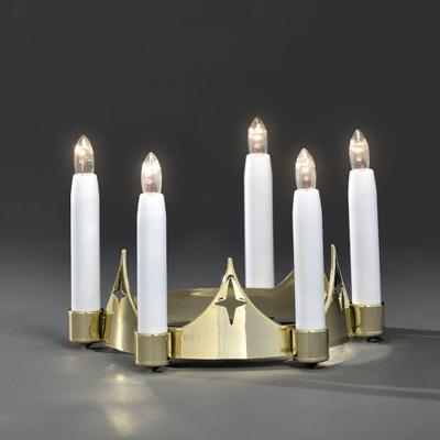 Creativ Company Lucia kroon, h: 14 cm, d 15-19 cm, 1 stuk