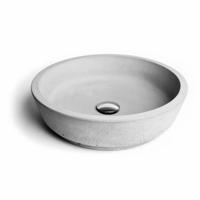Urbi et Orbi Opzet Wastafel Circum Beton 42x12 cm - Antraciet - thumbnail