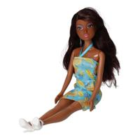 Fashion Pop Zomerjurk met Blaadjes - thumbnail