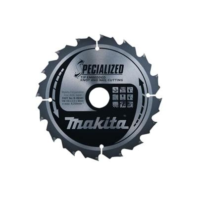 Makita Accessoires Afkortzaagblad Hout | Noest/Spijker Embedded Tip 216x30x1,4 40T - B-40618