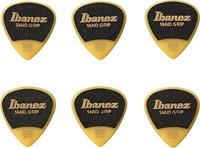 Ibanez PPA16HSGYE Grip Wizard Sand Grip plectrumset 6-pack heavy geel - thumbnail